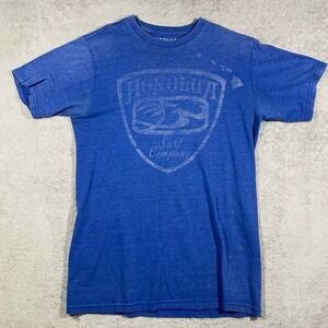 Honolua Surf Company Graphic T-Shirt Mens Medium Blue Heathered Organic Blend